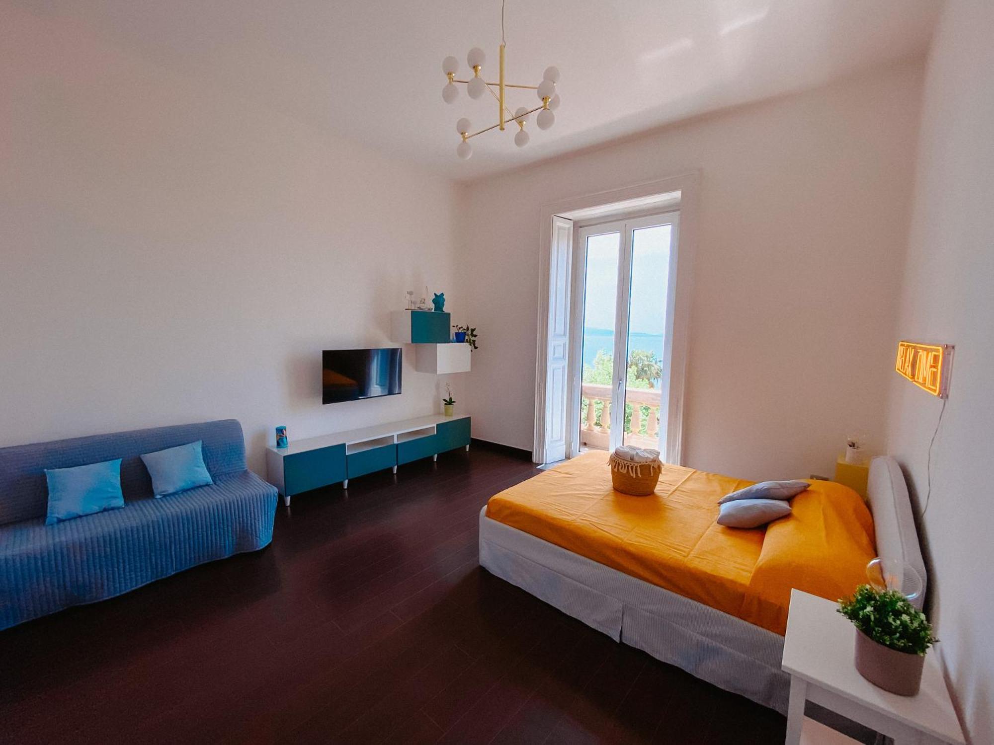 Blue Sea View Apartment Salerno Exteriér fotografie
