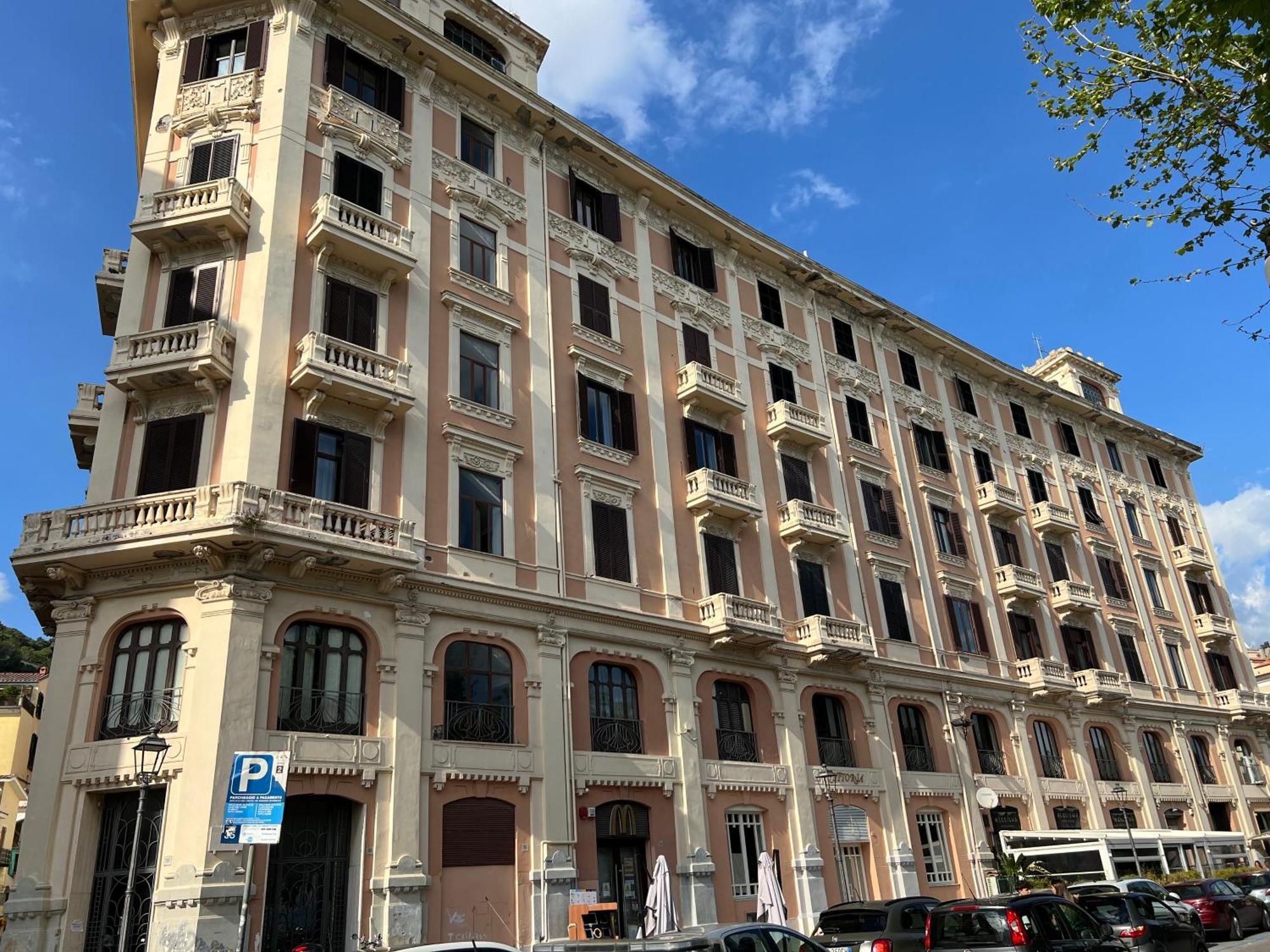Blue Sea View Apartment Salerno Exteriér fotografie